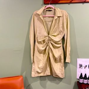 Funky green Zara dress